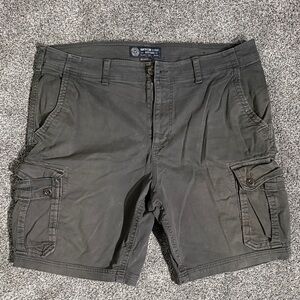 American Eagle Outfitters Dark Gray Cargo Shorts